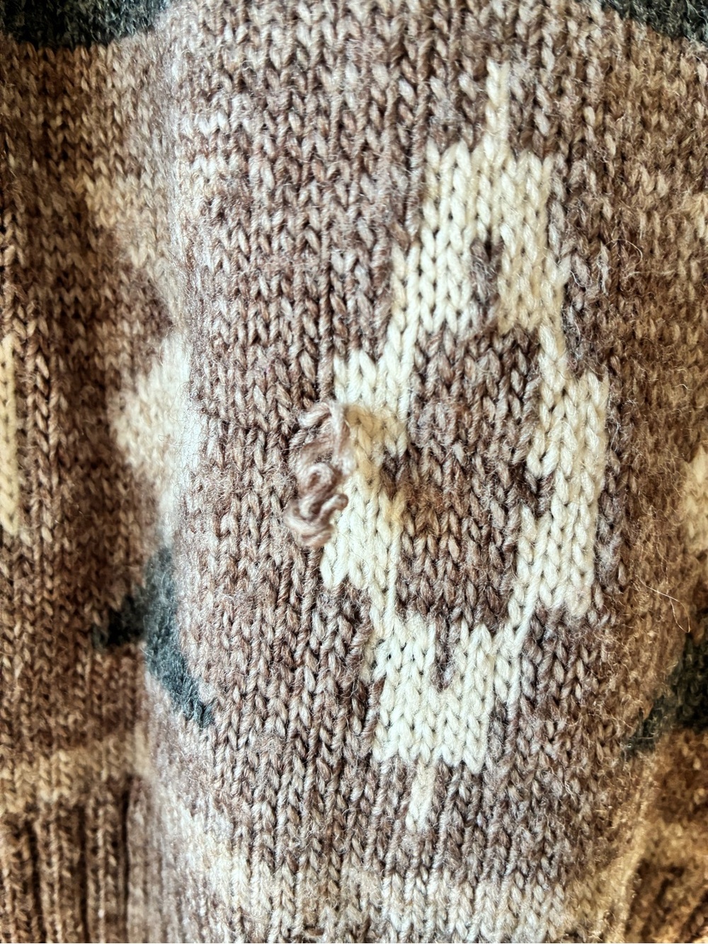 American Eagle Outfitters Southwestern Aztec Pattern Crewneck Sweater - Picture 7 of 7